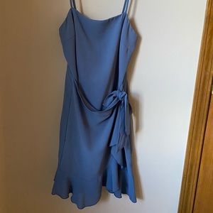 Blue Strappy Summer Dress